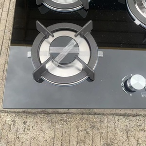クラシックスタイル天然ガス誘導調理器ダブルヘッド4ヘッドスクエア型タッチコントロール家庭用 - Product Image 4
