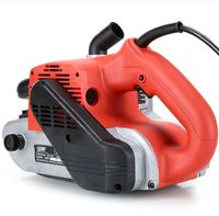 Ponceuse à bande électrique portative industrielle 1400W pour le travail du bois, 4 pouces, 220V, avec vitesse variable et mini-bande
