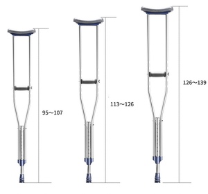 Bastone da passeggio 3 in 1 in lega di alluminio per <span class=keywords><strong>giovani</strong></span> e anziani, leggero, antiscivolo, anti-caduta, con assorbimento degli urti - Product Image 6
