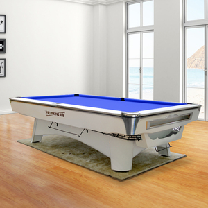 Table de billard Xingjue, nouvelle conception d'usine, style moderne, luxe, cadre en bois massif, <span class=keywords><strong>ardoise</strong></span>, 9 pieds/8 pieds/7 pieds, usage professionnel - Product Image 3