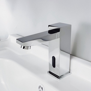 Robinet de lavabo automatique sans contact à capteur, accessoires de <span class=keywords><strong>plomberie</strong></span> de qualité fiable pour les toilettes commerciales - Product Image 1