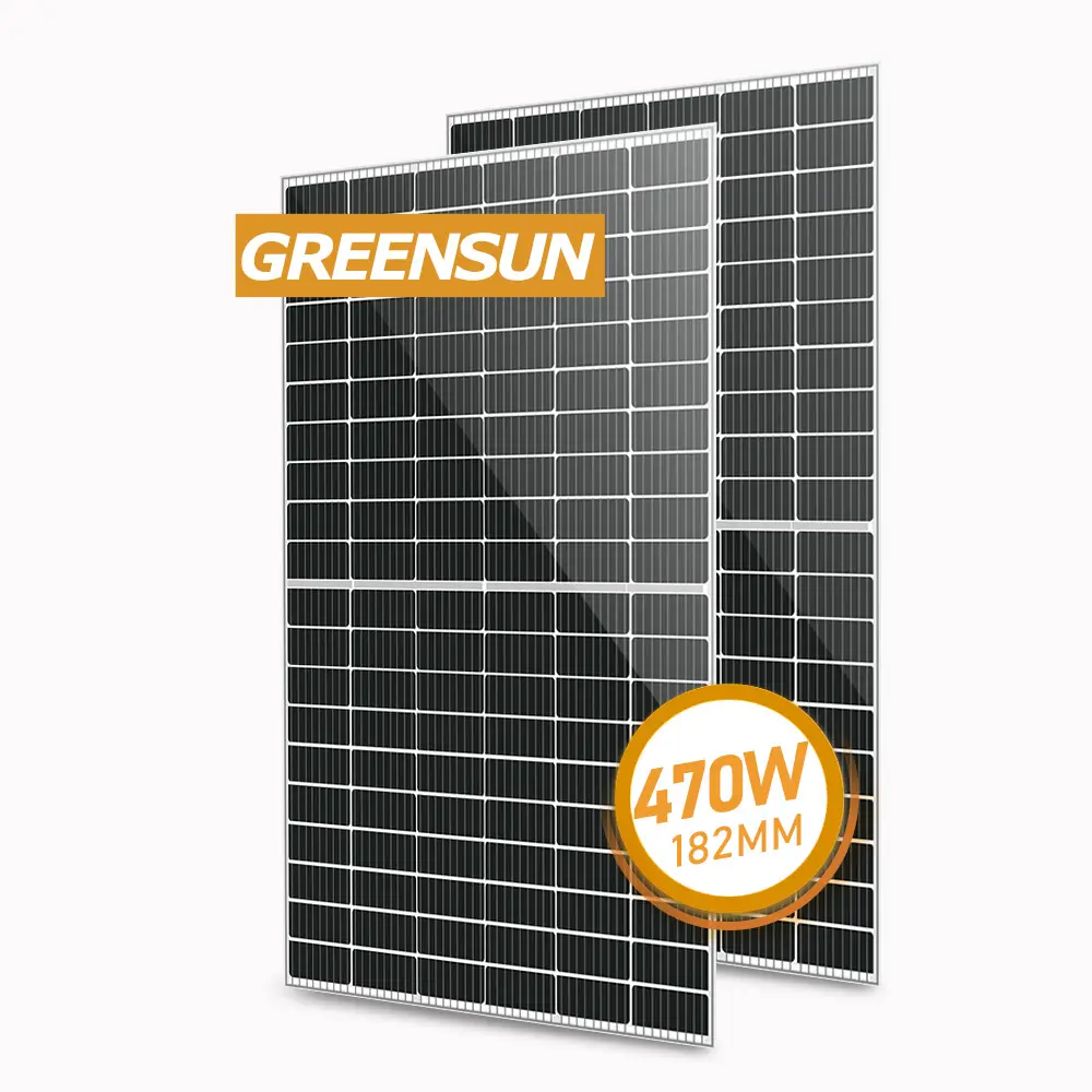 2023 HJT photovoltaic modules 440W 450W 460W 182mm mono solar panel 470w 480w monocrystalline photovoltaic solar power panels