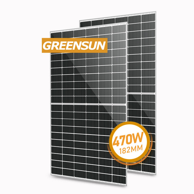 2023 HJT Photovoltaic Modules 440W 450W 460W 182mm Mono Solar Panel 470w 480w Monocrystalline Photovoltaic Solar Power Panels