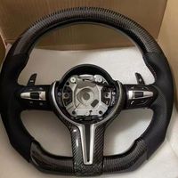 Volant de direction en cuir perforé noir pour BMW F10 F30 F31 F32 F20 E92 E60 X6 E71 X5 E70 M3 M4 M5 M6