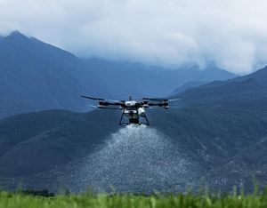 Pour drone de pulvérisation Agras T100, réservoir en plastique de 100 L, double pulvérisation centrifuge, caméra, applications à grande échelle pour champs et vergers - Product Image 6