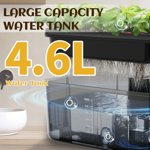 Sistema de Cultivo Interior de 4.6L con Luz LED de Cultivo, Sistema de Riego Automático, Jardinera de Suelo, Kit Completo para Cultivo de Hierbas - Product Image 3