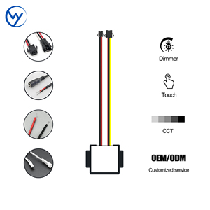 Thông minh 12V 3A 36 Wát CCT Dimmer cảm ứng duy nhất chuyển đổi kiểu dáng đẹp & cảm ứng nhạy cảm điều khiển thiết kế cho Led Gương ánh sáng - Product Image 3