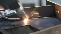 Machine de découpe laser à fibre laser portable 3000W 3 en 1