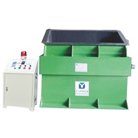 Polisseuse vibrante d'ébavurage pour pièces métalliques rectifieuse de finition vibrante