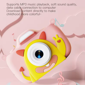 Cámara <span class=keywords><strong>Infantil</strong></span> Y24 con Diseño <span class=keywords><strong>de</strong></span> Cartón <span class=keywords><strong>de</strong></span> Silicona, Cámara Digital <span class=keywords><strong>de</strong></span> <span class=keywords><strong>Video</strong></span> para Niños con Pantalla HD 1080P y Flash, Cámara para Niños y Niñas - Product Image 3