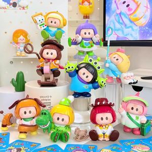 Più Venduto 100% Ufficiale 9 Pezzi/Custodia Toy YOYO Growing up Story 5 Series Blind Box Figure Kawaii <span class=keywords><strong>Woody</strong></span> Ornamenti da Scrivania <span class=keywords><strong>Giocattolo</strong></span> per Bambini - Product Image 6