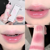 Gloss à lèvres effet miroir Cappuvini chat mignon, hydratant et repulpant, 4 teintes, personnalisable en gros, imperméable, effet verre