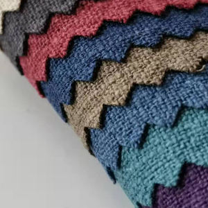 Tissu mélangé en coton, ramie en crêpe délavée, en bambou, teint à couleur unie, nappe plus épaisse, pour robe <span class=keywords><strong>de</strong></span> costume, 251gsm 2A88S - Product Image 1