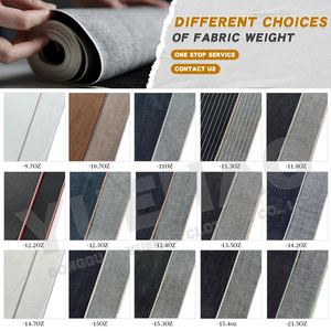 Jean <span class=keywords><strong>Homme</strong></span> Baggy en Denim Vintage à Rayures Fines Aiguille, 12 OZ, <span class=keywords><strong>Coupe</strong></span> Large Oversize, Streetwear Haute Qualité, Personnalisé Fabricant - Product Image 5