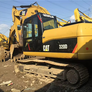 Excavatrice sur chenilles Caterpillar 20 tonnes d'occasion, moteur japonais, boîte de vitesses, roulement, moteur Cummins, pelle d'occasion à vendre - Product Image 3