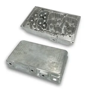 Customized Precision CNC Machining Milled Turned Aluminum Cover Board Custom CNC Machined Gearbox Valve Body