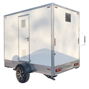 Toilettes portables de luxe à vendre Toilettes portables Remorque mobile pour toilettes extérieures Remorque - Product Image 3