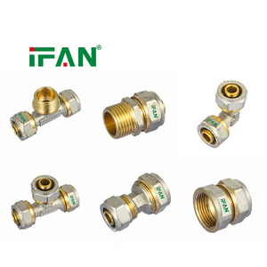 IFAN Raccords de compression en laiton pour la plomberie, pour tubes en <span class=keywords><strong>cuivre</strong></span>, connecteurs à douille et embouts, résistants aux fuites - Product Image 4