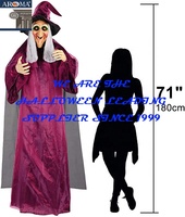 Halloween Tore 71 \ "grandeur nature suspendu animé parlant sorcière maison hantée fête décoration murale accessoire