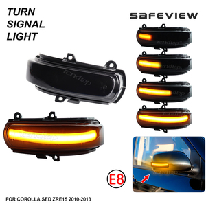 Système d'éclairage LED pour RUKUS COROLLA SED <span class=keywords><strong>AURIS</strong></span> SCION ZELAS REIZ, clignotants dynamiques, pièces automobiles, lampes indicatrices de rétroviseur - Product Image 4