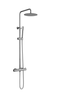 Hiện Đại Vòng Tiếp xúc Brass Tĩnh Nhiệt Mixer Vòi Hoa Sen Thiết Lập Hệ Thống Van Gốm Lõi Trên Không Mưa Vòi Hoa Sen Thiết Bị Cầm Tay Cho Khách Sạn Sử Dụng - Product Image 2