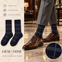 Großhandel ODM Maßgeschneiderte Atmungsaktive Umweltfreundliche Nahtlose Spandex/Polyester/Baumwolle Büro Formelle Business Casual Herren Crew Mid