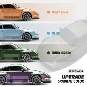 Coche de Carreras a Control Remoto 1:24, Mini Modelo 911, Juguete de Carreras Profesional 4WD de Alta Velocidad con Luces - Product Image 2