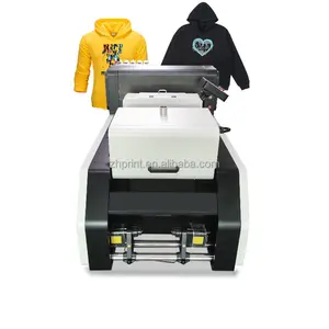 2024 hot sale a3 all-in-one dtf printer I1600 roll to roll for T shirt label heat transfer a3 all-in-one dtf printer