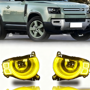 Faros Delanteros Matrix Amarillos de Alta Calidad para Land 2020-2025 |   Certificado E-Mark/DOT - Product Image 5