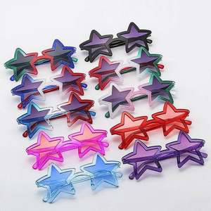 Gafas de Sol de Moda al por Mayor, Únicas y Brillantes, con Forma de Estrella de Cinco Puntas, Coloridas, para Mujer - Product Image 2