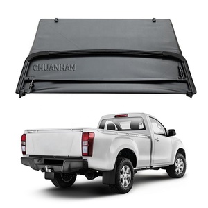 Cubierta de lona retráctil eléctrica Benext Soft Trifold para camionetas DMAX, Mazda BT-50, Navara, Isuzu, GMC NP300 - Product Image 1