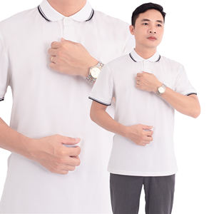 Elegante Camisa Polo con Tela Suave al Tacto y Costuras Impecables, Ideal para Ropa Corporativa, Personal de Restaurante o Look Casual de Fin de Semana - Product Image 1