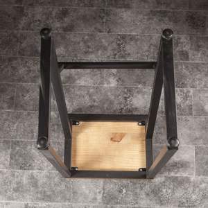 Tabourets <span class=keywords><strong>de</strong></span> <span class=keywords><strong>bar</strong></span> en <span class=keywords><strong>bois</strong></span> chaise <span class=keywords><strong>de</strong></span> <span class=keywords><strong>bar</strong></span> haute <span class=keywords><strong>tabouret</strong></span> <span class=keywords><strong>de</strong></span> <span class=keywords><strong>bar</strong></span> design industriel cadre en <span class=keywords><strong>acier</strong></span> brun rustique moderne mobilier commercial contemporain - Product Image 2