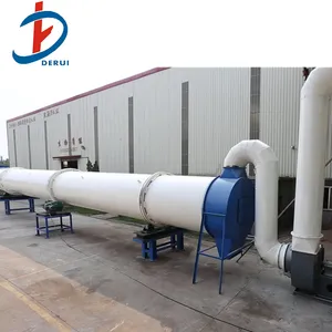 Small Rotary Dryer Sawdust Drum Dryer Wood Chips Cylinder Dryer Low Price