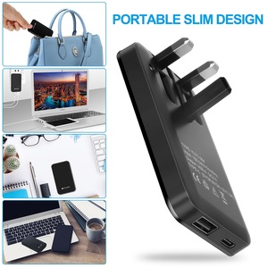 <span class=keywords><strong>Cargador</strong></span> Plegable de 30W con Doble Puerto y Enchufe UK, Ultrafino, Carga Rápida y Protección Completa para Viajes - Product Image 5