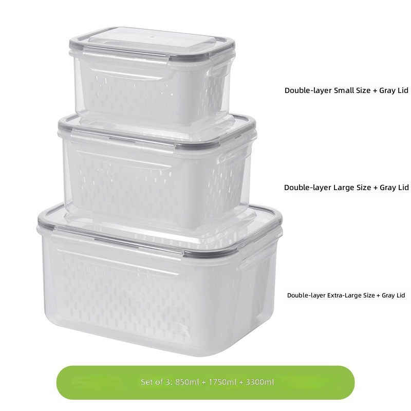 Grey 850ml+1750ml+3300ml