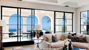 Konfor zarafet işlevselliği sunan iç dış uygulama için termal mola ile fransız tarzı salıncak sürgülü kapılar - Product Image 6