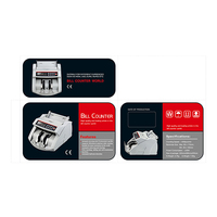 Compteur de billets automatique haute vitesse avec écran LCD, certifié ROHS, 900 pièces/min, qualité bancaire, multi-devises UV/MG