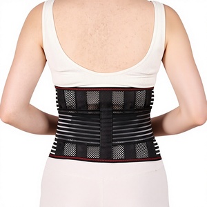 Breathable Steel Plate Lumbar <b>Support</b> Belt Lightweight Adjustable Waist <b>Support</b> For <b>Back</b> Pain Relief Adult Climbing Use - Product Image 1