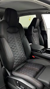 Sedile in pelle pieno fiore con regolazione elettrica, progettato per Audi RSQ8, compatibile anche con A4, A6, Q5 e Q7. - Product Image 4