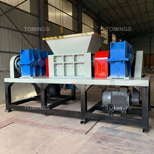 Trituradora de Doble Eje con Estructura Metálica de Hierro Soldado, Equipo de Trituración de Muebles Viejos y Bandejas de Plástico, Trituradora de Cuerdas de Goma y Alambre de Acero - Product Image 6