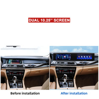 Autoradio Android avec écran tactile de 21 pouces, navigation GPS Carplay pour BMW Série 7 F01 F02 F03 F04 CIC NBT G11 G12 EVO