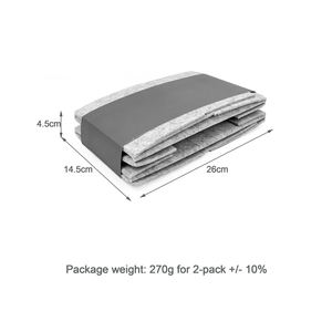 Cesta de Almacenamiento Ecológica de Fieltro para el Hogar y la Oficina, Estantería para Libros, Juguetes y Ropa - Product Image 4