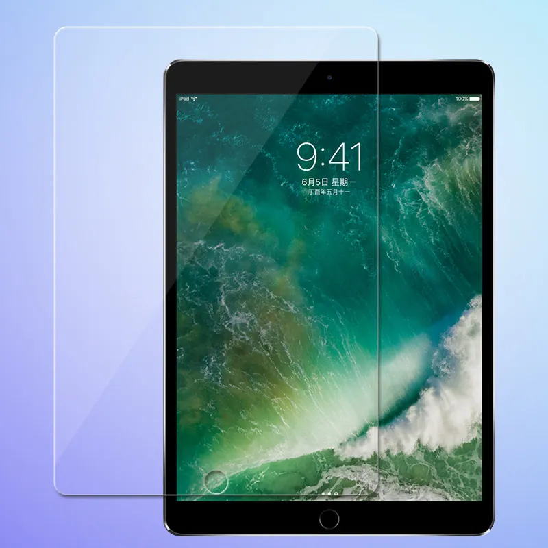 HD 0.33mm chống cháy nổ Màn hình máy tính bảng bảo vệ phim cho iPad Pro 13 11 2024 dầu-proof Tempered Glass bảo vệ màn hình
