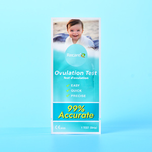 Bandelettes de test d'ovulation Recare, précision de 99 %, détection de la crête de LH pour la planification de la fertilité - Product Image 3