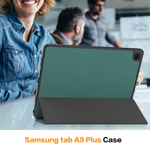 Đối với <span class=keywords><strong>Samsung</strong></span> A9 cộng với trường hợp máy tính bảng, <span class=keywords><strong>TPU</strong></span> trở lại bìa, vỏ mềm, chống sốc, chống trầy xước, với khe cắm bút - Product Image 3