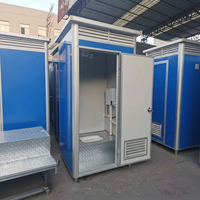 Wc détachable douche cabine préfabriquée toilette publique Portable boîte toilettes portabilité adulte salle de bain Mobile Portable toilette