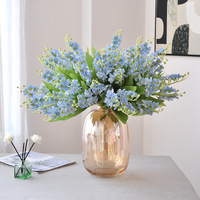 Seiden-Kunstblumen Maiglöckchen Glockenblumen Blumensträuße DIY Blumenarrangement Zubehör Minimalistischer Nordischer Stil