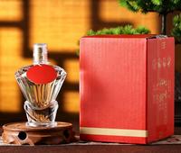 Boîte d'emballage personnalisée en carton ondulé pour une bouteille de vin ou de rhum