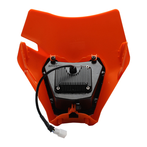 Faro delantero LED Universal para motocicleta <span class=keywords><strong>KTM</strong></span> EXC <span class=keywords><strong>SX</strong></span> <span class=keywords><strong>125</strong></span> 250 300 Enduro <span class=keywords><strong>Motocross</strong></span> Dirt Pit Bike accesorio delantero - Product Image 6